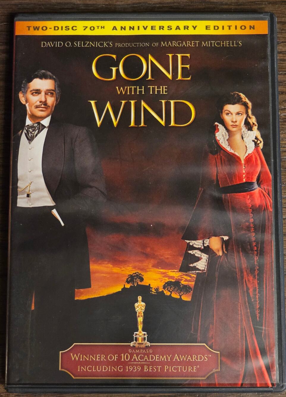 GONE with the WIND 2 Disc 70th Anniversary Edition DVD